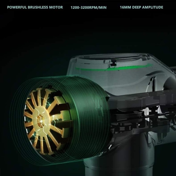 Vounel Massage Gun, Deep Tissue Percussion Muscle Massage for Pain Relief - Picture 3 of 7